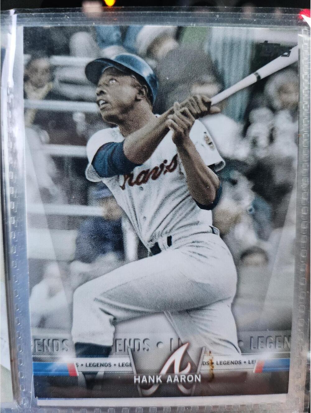 2018 Topps Topps Salute Series 2 #S-85 Hank Aaron Atlanta Braves